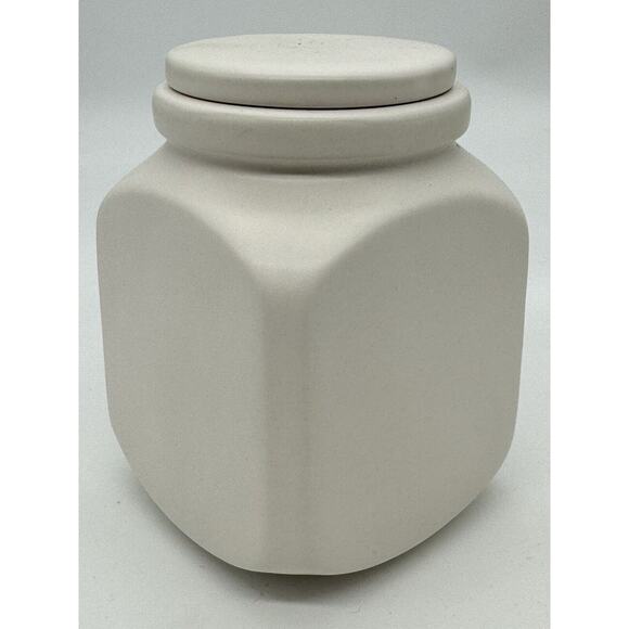 Rae Dunn “SUGAR” Embossed Matte Ivory Artisan Farmhouse 2023 EUC - Picture 3 of 8